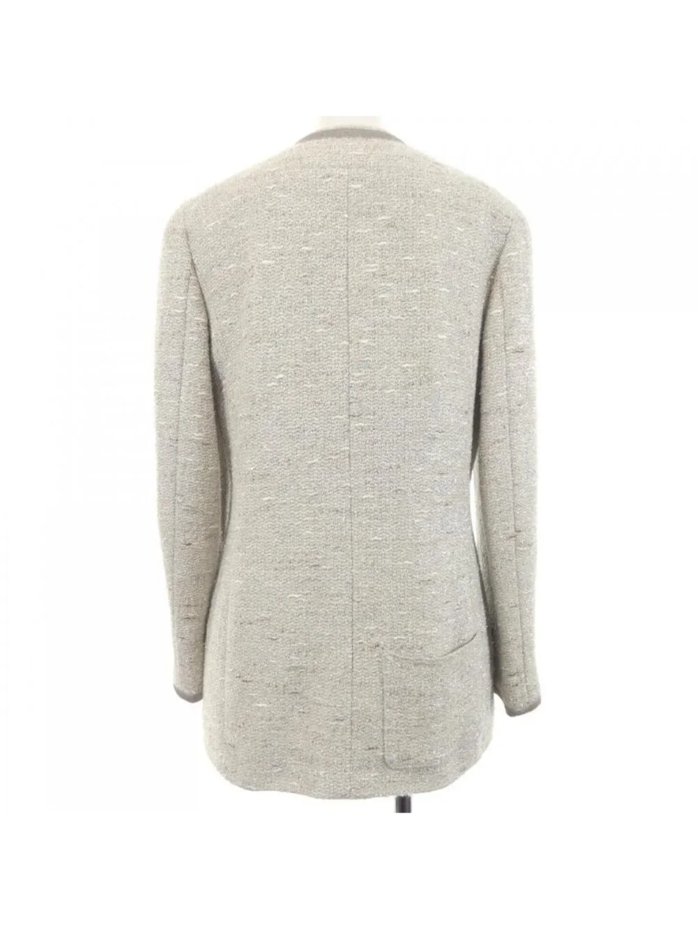 Chanel Vintage Collarless Jacket